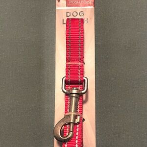 Vibrant Red Dog Leash